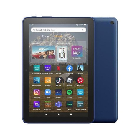 Tablet Amazon Fire HD 8 Wifi AZUL ROJO NEGRO