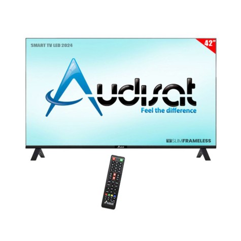 Televisor Smart LED AUDISAT AD-42 42" HD Wifi - Negro